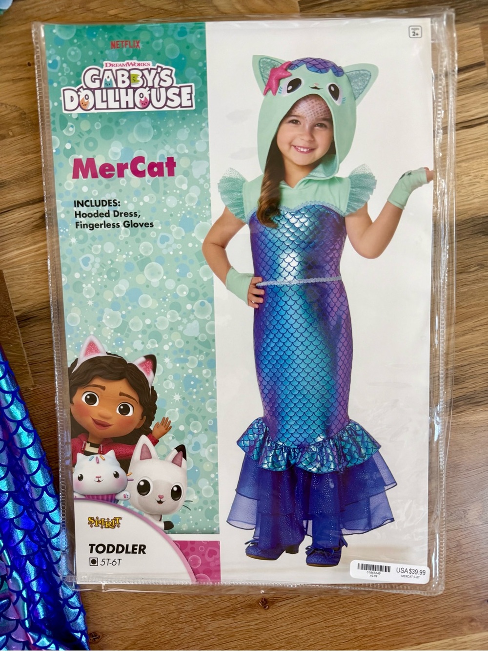 Gabby’s Dollhouse MerCat Costume - Picture 2 of 9